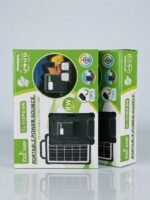 ⁦ظام إضاءة وطاقة شمسي محمول CCLAMP موديل CL-318PB-8W بقدرة 5400mAh - كشاف وكشافات إضافية ومحمل طاقة للرحلات والطوارئ⁩ - الصورة ⁦2⁩